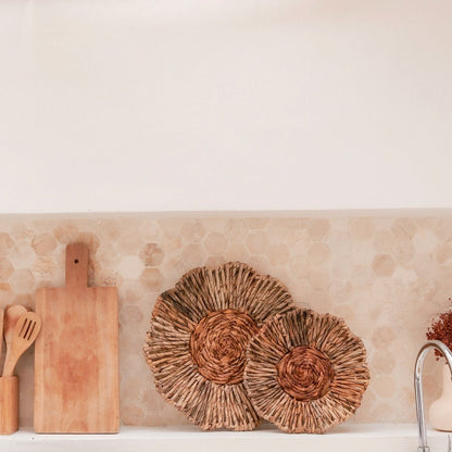 Wandmand/Schaal Melaya - Bananenvezel (2 maten)