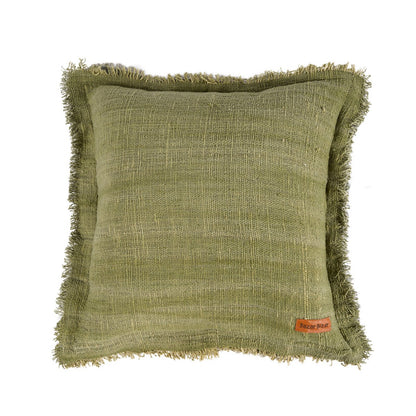 Kussenhoes Jungle fringe groen - 50x50 cm