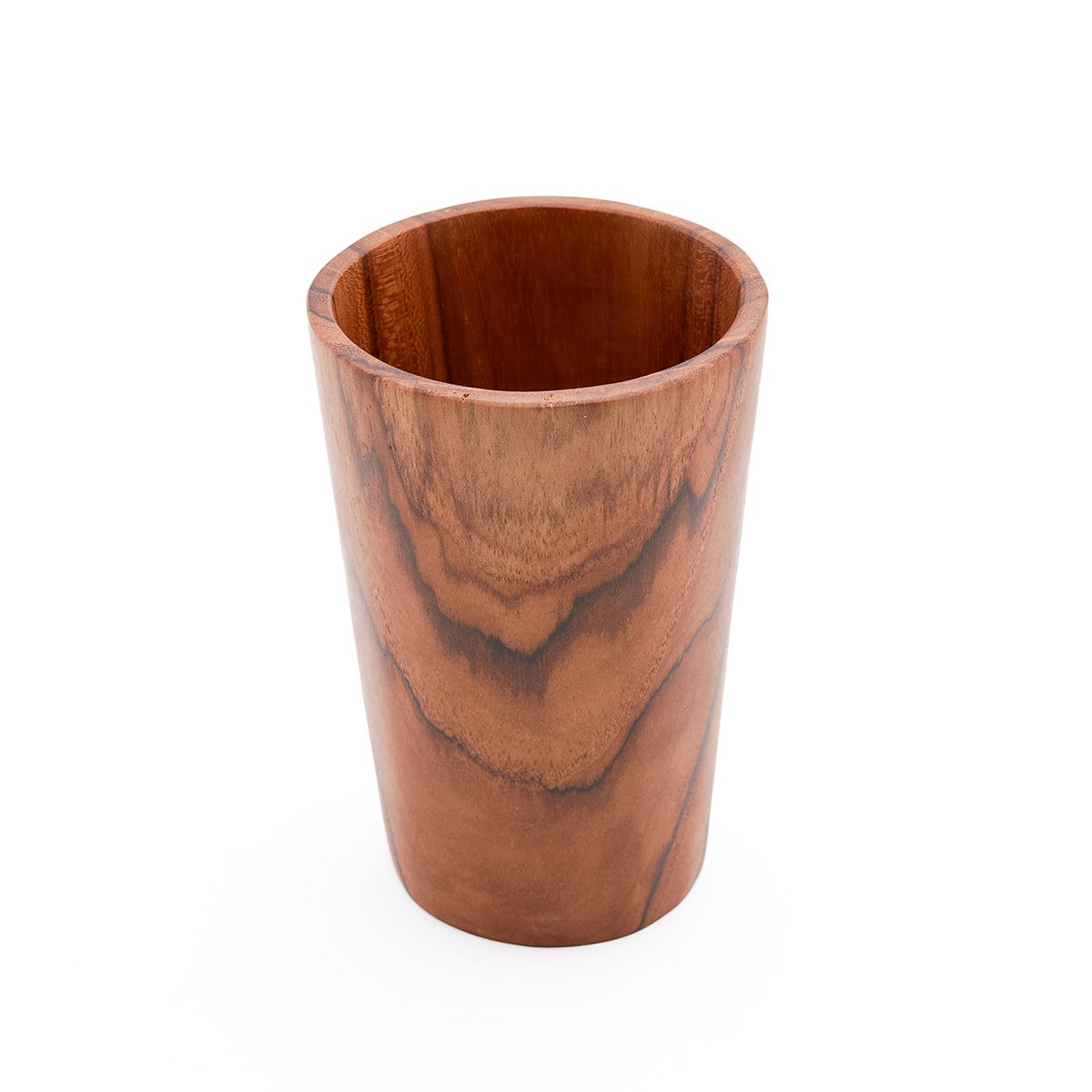Teak beker Root cup bruin