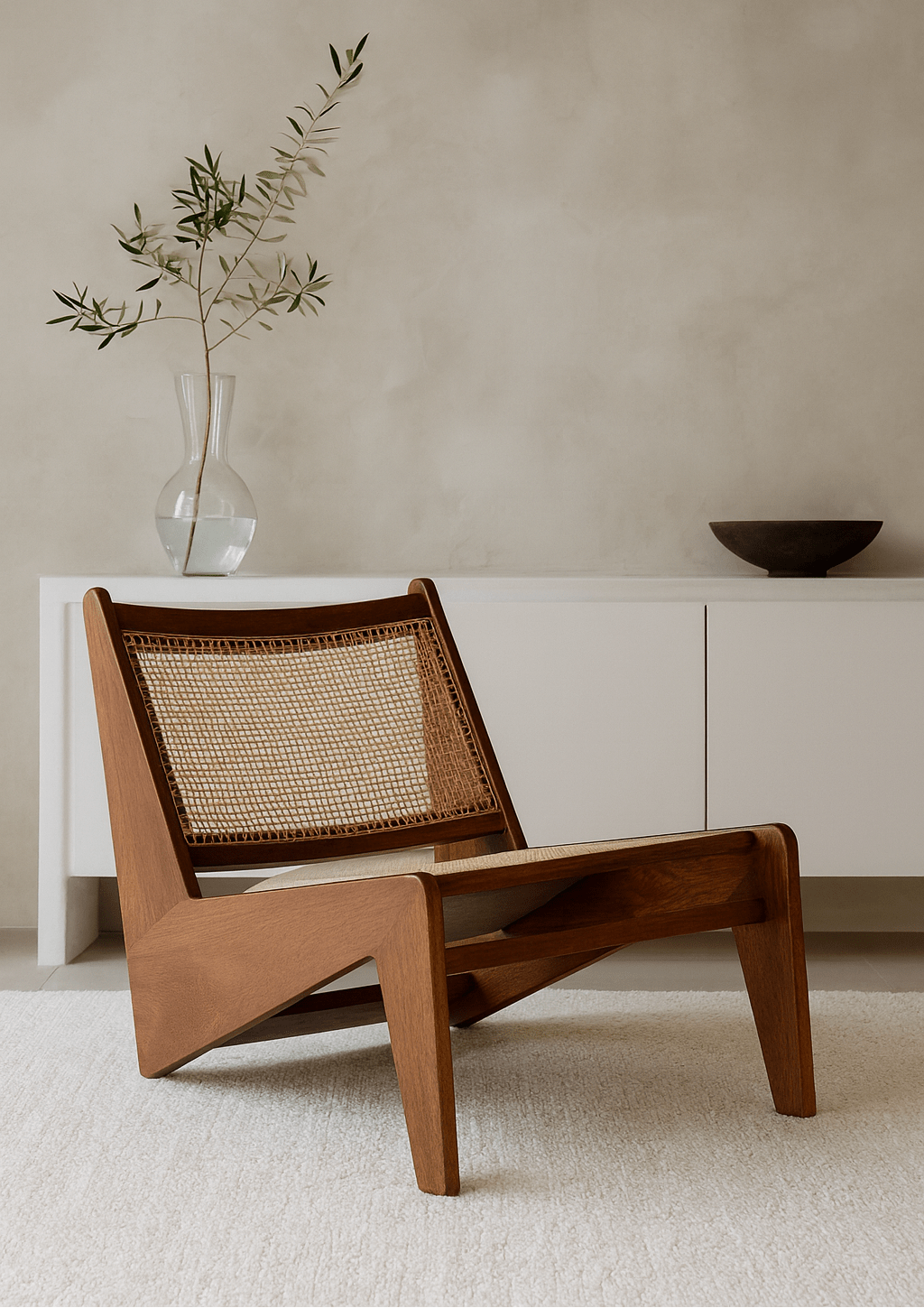 Kangoeroe stoel - Pierre Jeanneret - stijl - OutHome