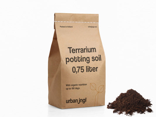 Terrarium potgrond - 0.75 liter - Met organische voeding